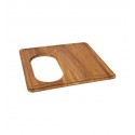 Franke PS30-45SP Iroko Solid Wood Cutting Board For PSX110309/PSX1103012 Kitchen Sinks