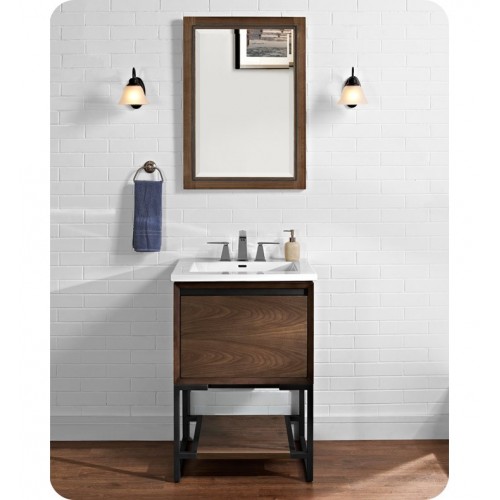 Fairmont Designs 1505-V24 m4 24" Vanity in Natural Walnut