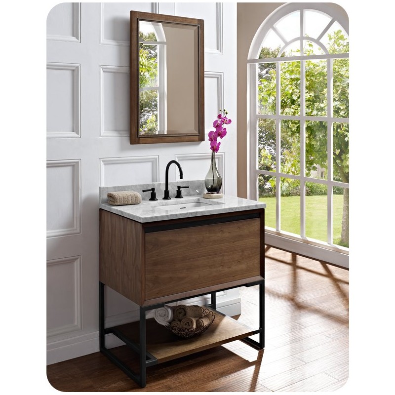 Fairmont Designs 1505-V36 m4 36" Vanity in Natural Walnut