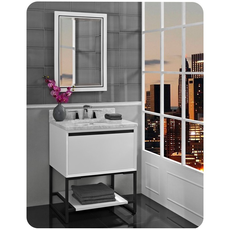 Fairmont Designs 1525-V30 m4 30" Vanity in Glossy White