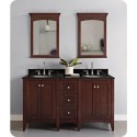 Fairmont Designs 1513-V24_DB12_V24 Shaker Americana 60" Modular Vanity in Habana Cherry