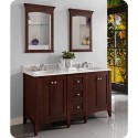 Fairmont Designs 1513-V24_DB12_V24 Shaker Americana 60" Modular Vanity in Habana Cherry