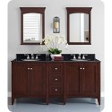 Fairmont Designs 1513-V30_DB12_V30 Shaker Americana 72" Modular Vanity in Habana Cherry