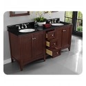 Fairmont Designs 1513-V30_DB12_V30 Shaker Americana 72" Modular Vanity in Habana Cherry