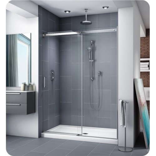 Fleurco NA48 Nova Apollo in-Line 48 Sliding Door and Fixed Panel