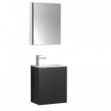 Fresca Valencia 20" Black Wall Hung Modern Bathroom Vanity w/ Medicine Cabinet