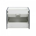 Fresca Valencia 24" Dark Slate Gray Wall Hung Modern Bathroom Cabinet