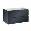 Fresca Valencia 36" Dark Slate Gray Wall Hung Modern Bathroom Cabinet