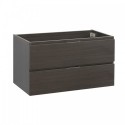 Fresca Valencia 36" Gray Oak Wall Hung Modern Bathroom Cabinet