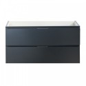 Fresca Valencia 42" Dark Slate Gray Wall Hung Modern Bathroom Cabinet