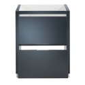 Fresca Valencia 24" Dark Slate Gray Free Standing Modern Bathroom Cabinet