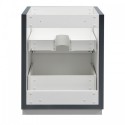 Fresca Valencia 24" Dark Slate Gray Free Standing Modern Bathroom Cabinet