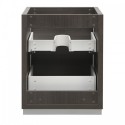 Fresca Valencia 24" Gray Oak Free Standing Modern Bathroom Cabinet