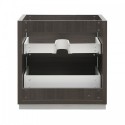 Fresca Valencia 30" Gray Oak Free Standing Modern Bathroom Cabinet