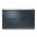Fresca Valencia 48" Dark Slate Gray Free Standing Single Sink Modern Bathroom Cabinet