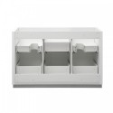 Fresca Valencia 48" Glossy White Free Standing Double Sink Modern Bathroom Cabinet