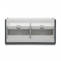 Fresca Valencia 60" Dark Slate Gray Free Standing Double Sink Modern Bathroom Cabinet