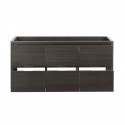 Fresca Valencia 60" Gray Oak Free Standing Single Sink Modern Bathroom Cabinet