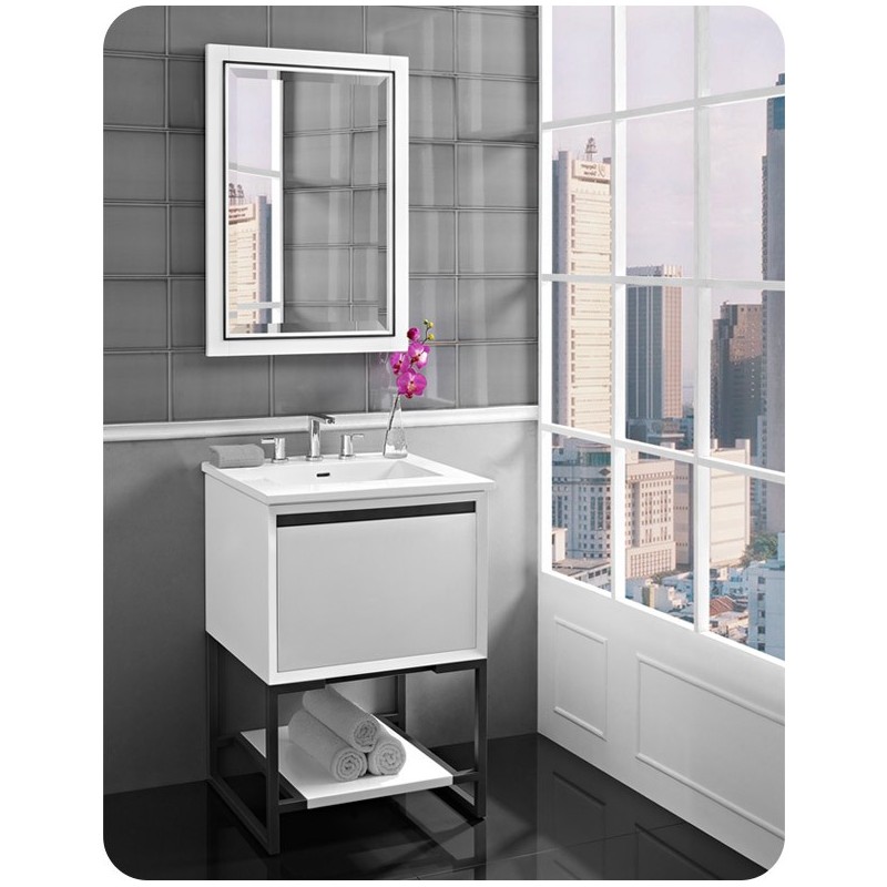 Fairmont Designs 1525-V24 m4 24" Vanity in Glossy White