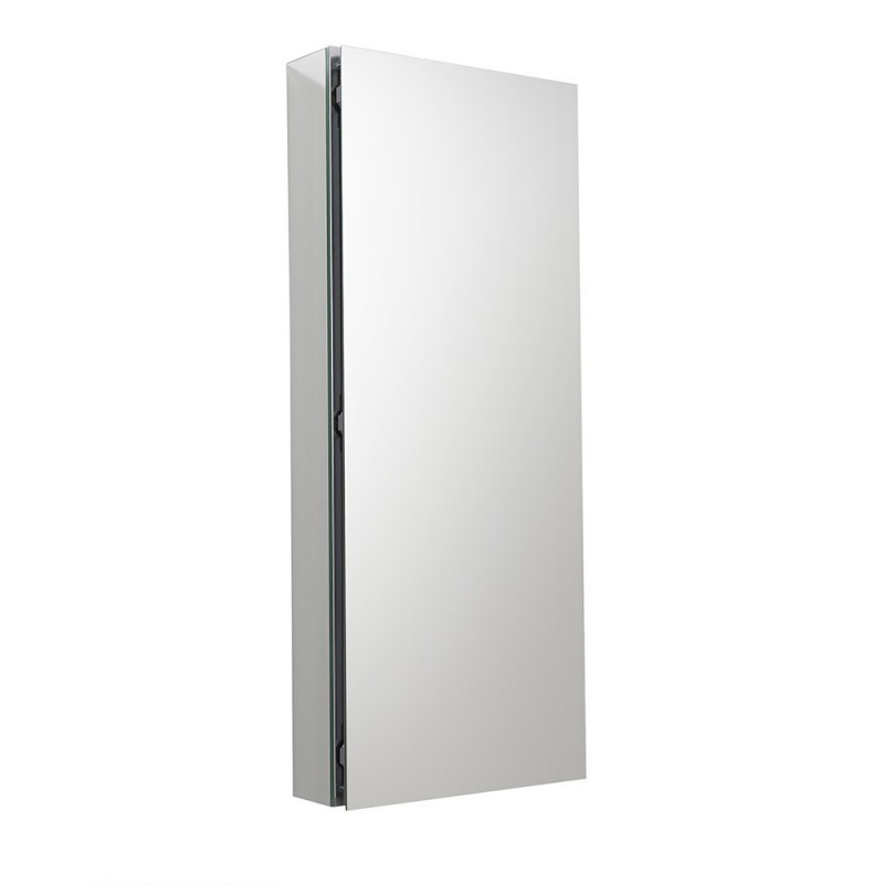 Fresca 15" Wide x 36" Tall Bathroom Medicine Cabinet w/ Mirrors