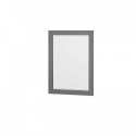 36 inch Single Bathroom Vanity in Dark Gray, No Countertop, No Sink, and 24 inch Mirror