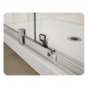 Fleurco LX51 Luxe Axent In-Line Bypass Sliding Shower Doors - 51" to 53"