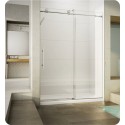Fleurco KN45 KN Kinetik In-Line 48 Sliding Shower Door and Fixed Panel with Flush-Pull Handle