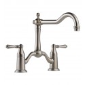 Brizo 62436LF Tresa Two Handle Bridge Kitchen Faucet