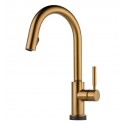 Brizo 64020LF Solna Single Handle Single Hole Pull-Down Kitchen Faucet with Smarttouch Technology