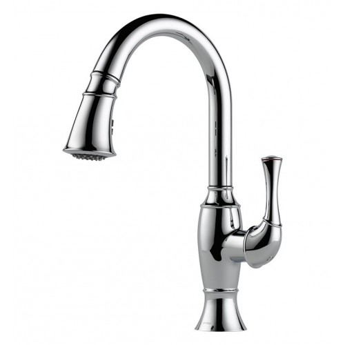 Brizo 63003LF Talo Single Handle Pull-Down Kitchen Faucet
