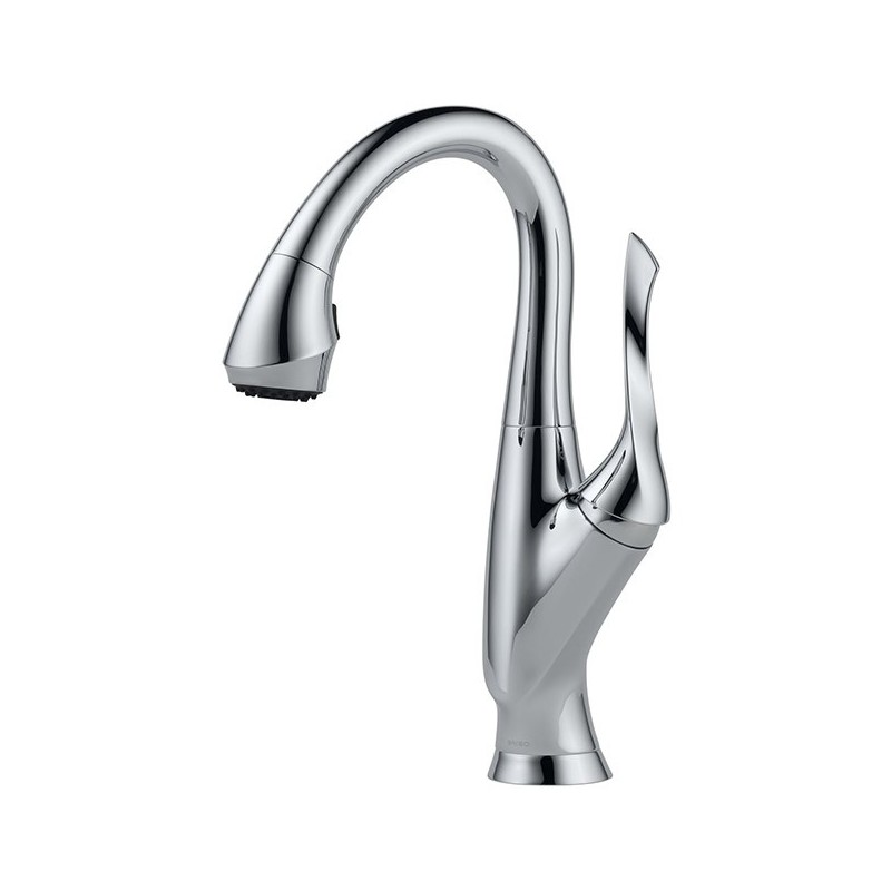 Brizo 63952LF Belo Single Handle Pull-Down Bar/Prep Faucet