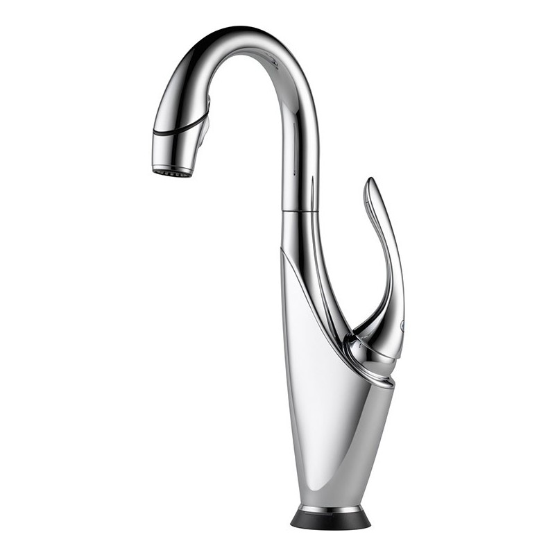 Brizo 64955LF Vuelo Single Handle Bar/Prep Faucet with Smarttouch Technology