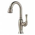 Brizo 63903LF Talo Single Handle Pull-Down Bar/Prep Faucet