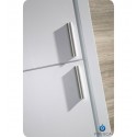Fresca FST8140WH White Bathroom Linen Side Cabinet with 2 Doors