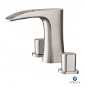Fresca FFT3076BN Fortore Widespread Mount Bathroom Faucet in Brushed Nickel