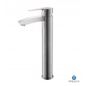 Fresca FFT3112BN Livenza Single Hole Vessel Mount Bathroom Faucet in Brushed Nickel