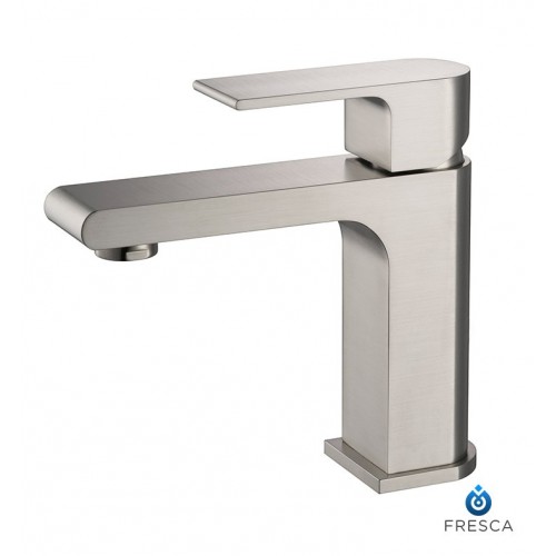 Fresca FFT9151BN Allaro Single Hole Mount Bathroom Faucet in Brushed Nickel