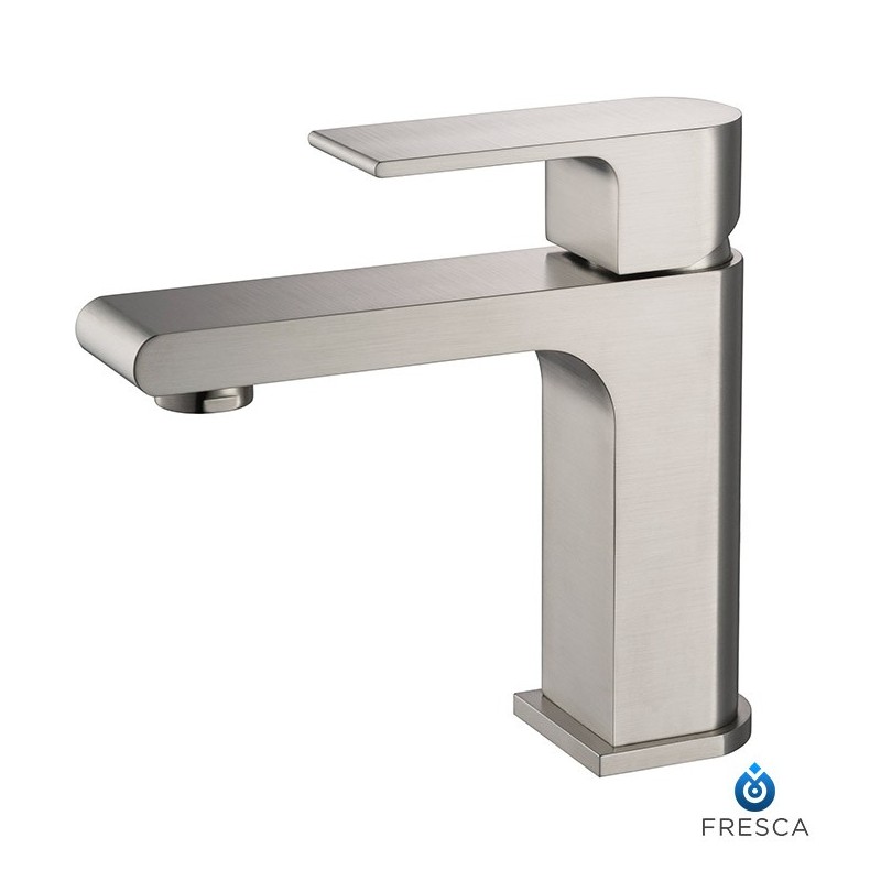 Fresca FFT9151BN Allaro Single Hole Mount Bathroom Faucet in Brushed Nickel