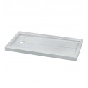 Fleurco ABF3060-18 Quad In-Line Acrylic Rectangular Shower Base with Side Drain