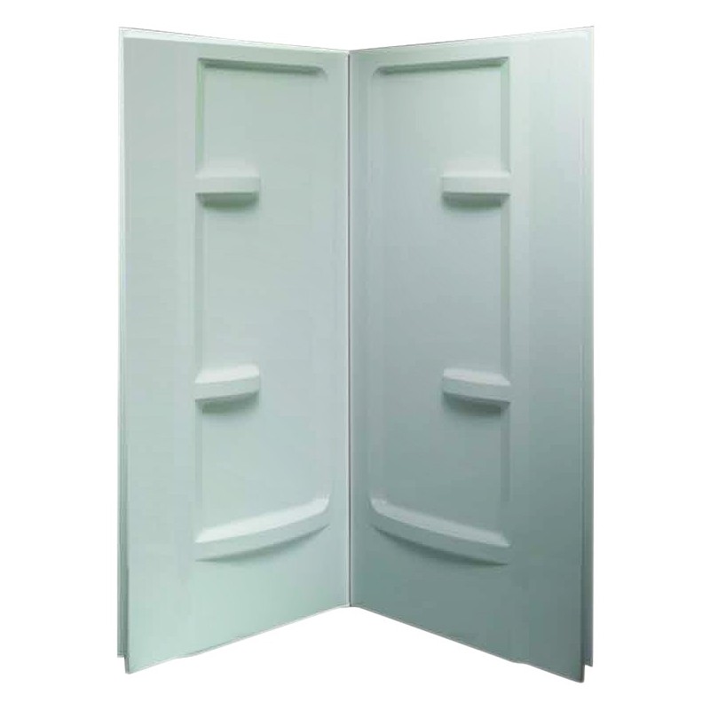 Fleurco AWF3677 Acrylic 36" x 77" Shower Walls for Corner Showers