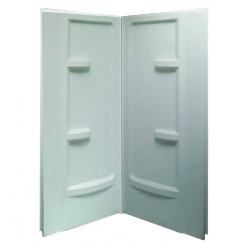Fleurco AWF3877 Acrylic 38" x 77" Shower Walls for Corner Showers