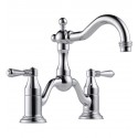Brizo 65536LF Tresa Two Handle Widespread Bridge Lavatory Faucet