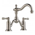 Brizo 65536LF Tresa Two Handle Widespread Bridge Lavatory Faucet