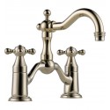 Brizo 65538LF Tresa Two Handle Widespread Bridge Lavatory Faucet