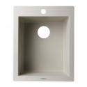 ALFI Brand AB1720DI-B Biscuit 17" Drop-In Rectangular Granite Composite Kitchen Prep Sink