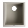 ALFI Brand AB1720UM-B Biscuit 17" Undermount Rectangular Granite Composite Kitchen Prep Sink