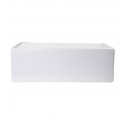 ALFI Brand AB3018SB-B 30" Biscuit Smooth Thick Wall Fireclay Single Bowl Farm Sink