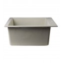 ALFI Brand AB3020DI-B Biscuit 30" Drop-In Single Bowl Granite Composite Kitchen Sink