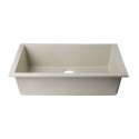 ALFI Brand AB3020UM-B Biscuit 30" Undermount Single Bowl Granite Composite Kitchen Sink