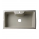 ALFI Brand AB3520DI-B Biscuit 35" Drop-In Single Bowl Granite Composite Kitchen Sink